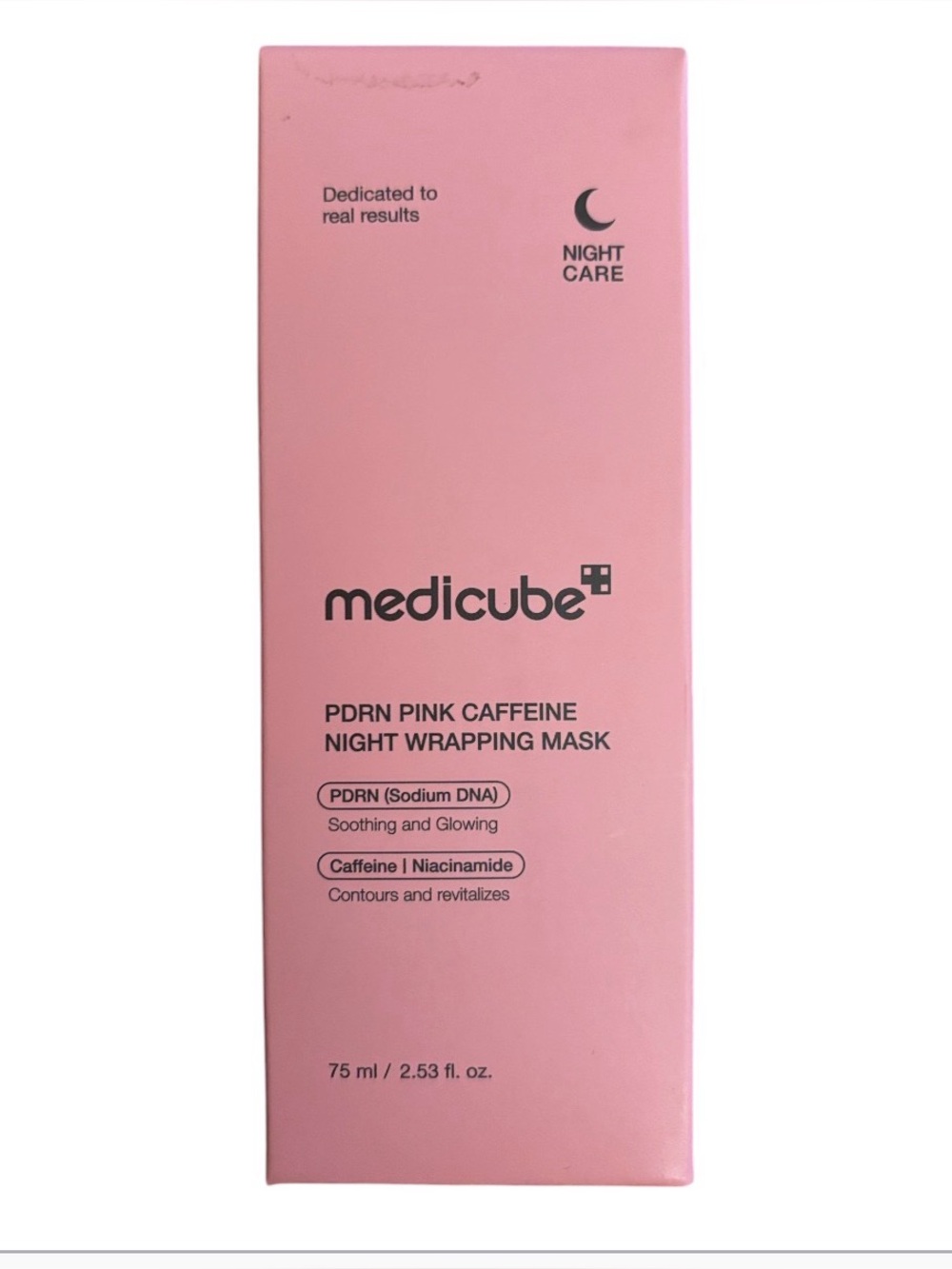 Medicube | PDRN Pink Caffeine Night Wrapping Mask | Soothing & Glowing 1 Box NWT
